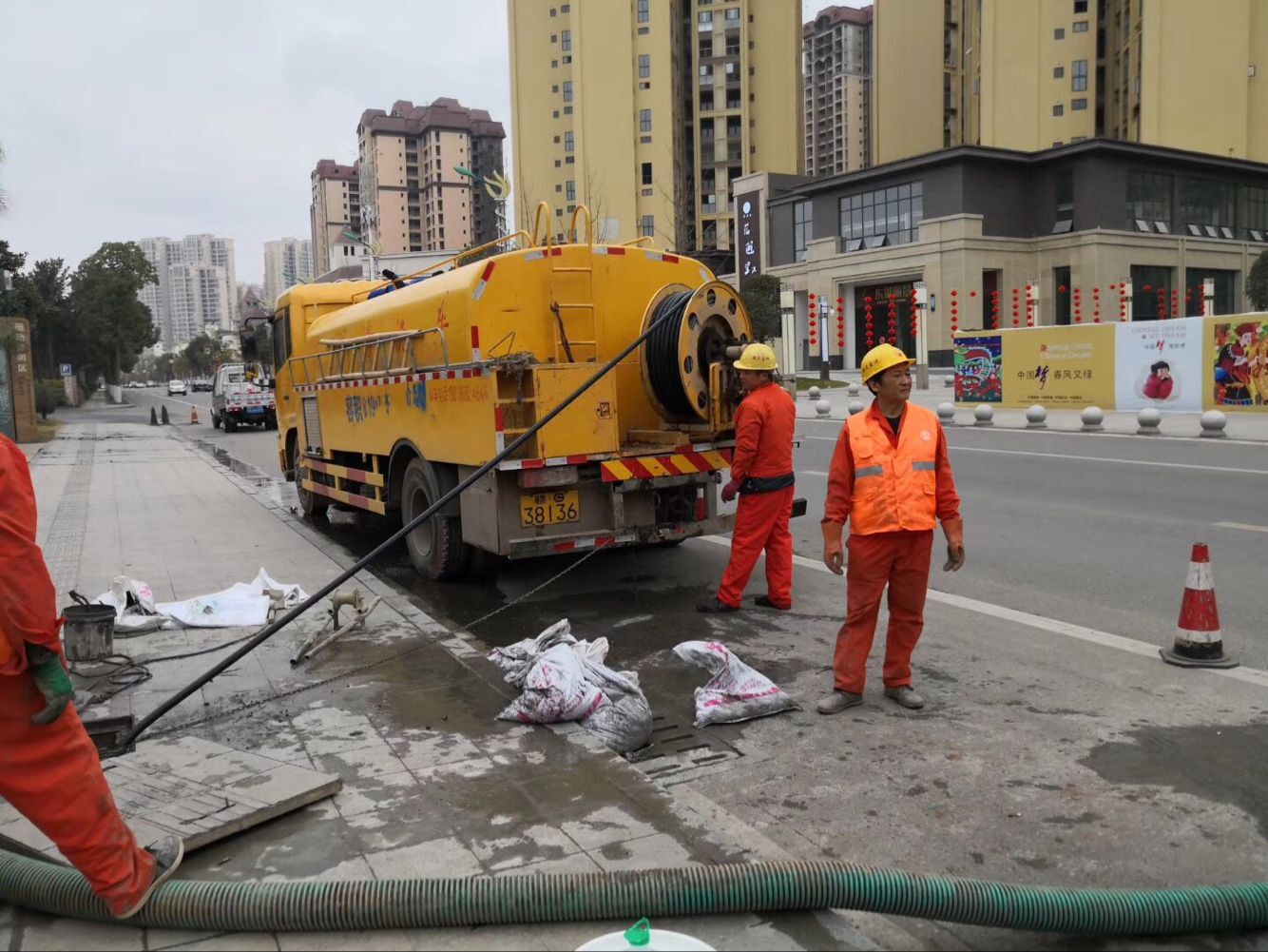 铜仁排污管道清淤-管道清洗